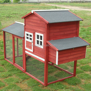 SDC012 Eco-Friendly Wooden Pet House Chicken Coop with <b>Extra</b> <b>Large</b> Pen - Product Image 4