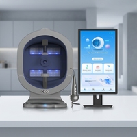 Analyseur d'image cutanée IA X5 Pro 9 spectres, détecteur facial et capillaire avec microscope portable pour la gestion de la santé de la peau en salon de beauté