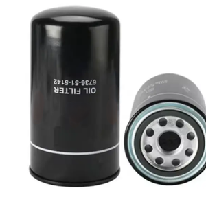 Новая Строительная техника запасные части экскаватор PC200 8 бумажный масляный фильтр модель P558615 6736515142 - Product Image 1