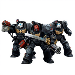 Figuras de Acción de PVC JOY 40,000 1/18, Terminator, Templarios Negros, Ángeles Oscuros, Puños Imperiales, <span class=keywords><strong>Cicatrices</strong></span> Blancas, Salamanders - Product Image 6