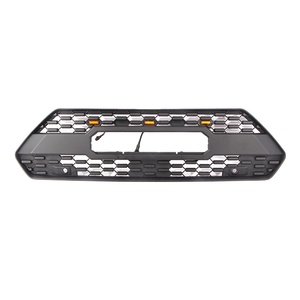 Rejilla Delantera Negra ABS para Toyota <span class=keywords><strong>RAV4</strong></span> <span class=keywords><strong>Adventure</strong></span> <span class=keywords><strong>2019</strong></span> 2020 2021 2022, Rejilla de Radiador, Protector de Parachoques, Cubierta de Malla - Product Image 1