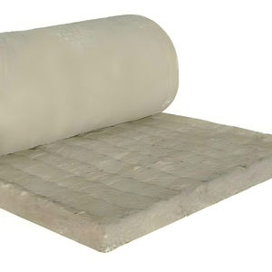 Insulasi Wol Batu Tradisional Gulungan Felt 60kg/<span class=keywords><strong>m</strong></span> (60K) Tidak Mudah Terbakar Kelas Ramah Lingkungan Tahan Korosi Peredam Suara - Product Image 6