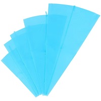 Bestseller 10/12/14/16/18 Zoll Blau Wieder verwendbare Silikonglasur-Spritz beutel Kuchen werkzeuge für Back zubehör aus strap azier fähigem Kunststoff