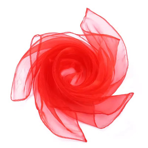 Accessoires d'instruments de musique en gros, petit foulard carré en soie transparente pour enfants 60*60 cm, bonne qualité pour les spectacles, bébé - Product Image 4