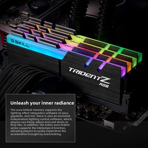Zhichi <b>DDR4</b> Desktop 3200MHz 3600MHz RGB Magic Light Dismantling <b>Memory</b> Magic Halberd 8G * 2 - Product Image 4