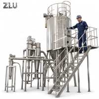 Pompe de séchage par pulvérisation centrifuge automatique en acier inoxydable de haute qualité ZLU, contrôlée par PLC pour la transformation alimentaire