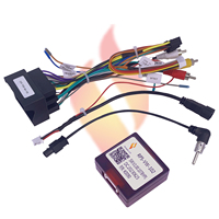 Kabel Harness Adaptor Daya CANBUS Radio Mobil untuk VW Volkswagen Polo MK6 Lamando Bora Sagitar Lavida Plus Tacqua Nivus
