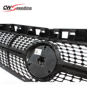 Parrilla Delantera de ABS Estilo STAR (Negra) para MERCEDES BENZ Clase A W176 <span class=keywords><strong>A180</strong></span> A200 A250 A260 AMG <span class=keywords><strong>A45</strong></span> 2013-2015 - Product Image 5