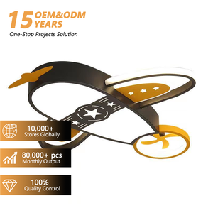 Lampadari da <span class=keywords><strong>Soffitto</strong></span> per Cameretta Bambini, Luci a Forma di Aeroplano, Lampadario Moderno Minimalista per Cameretta Bambino o Bambina - Product Image 1
