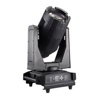 Projecteur de scène étanche 380W avec ampoule de marque RGBW, 14 couleurs, prismes Gobo, tête mobile empilable, IP65 pour divers événements en extérieur
