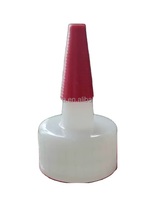 Bouchons de flacon à pointe 20-410 20-400 24-410 24-410 pour l'emballage de colle et d'encre, capuchon en plastique Yorker