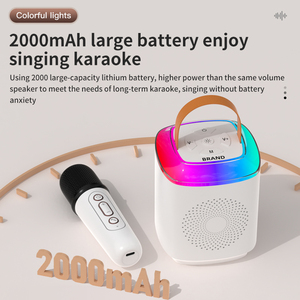 Portable Boombox BT Bass <strong>Speaker</strong> Outdoor <strong>Dj</strong> Party Karaoke <strong>Speaker</strong> With Wireless Microphone - Product Image 6