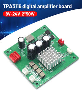 <span class=keywords><strong>CA</strong></span>-3136A penguat daya Digital murni modul 8-24v 2*50W Stereo Kelas D penguat daya Audio - Product Image 6