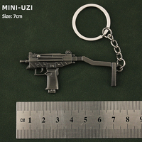 Venta al por mayor caliente Mini pistola de juguete 5-9CM 18cm M24 Metal juego pistola modelo llavero múltiple pistola modelo llaveros