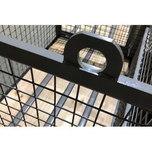Cassa a griglia con ganci - Product Image 1