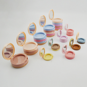 Biểu tượng tùy chỉnh nhiều lớp Stackable ép bột Blush nhỏ gọn trống Blush nhỏ gọn bột trường hợp trống Blush nhỏ gọn bột hộp - Product Image 1