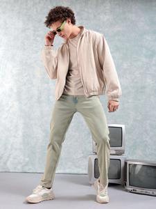 Jeans slim fit uni extensible pour homme, pantalon en denim élégant et confortable pour tous les jours, bureau, décontracté, voyage, extérieur, mode de rue - Product Image 4