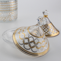 Verre de stockage des aliments Mini Tajine marocain Style arabe Verre Tajine Dates Bol