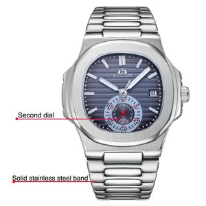 OEM ODM High-End <b>Men's</b> Business <b>Wrist</b> <b>Watch</b> Custom Logo High Quality Fully Automatic Mechanical Movement Stainless Steel Band - Product Image 6