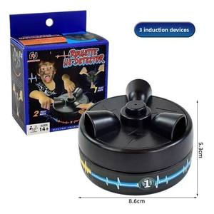 Mini Detector de mentiras de descarga eléctrica, juguete de plástico de escritorio, juego de dedo Truth Dare, mascotas eléctricas para fiesta de broma para aliviar el estrés - Product Image 1
