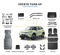 Penutup Panel Tuas Persneling Mobil, Bingkai Trim Stiker Modifikasi Interior, Aksesoris untuk BYD ATTO2 Yuan up 2025