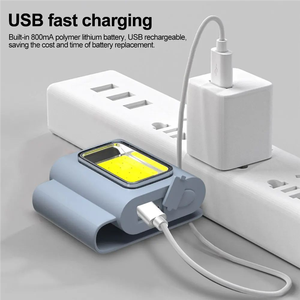 Lampe de sécurité LED rechargeable pour la nuit, mini-lampe pour la course et les chaussures avec aimant pour les coureurs - Product Image 5