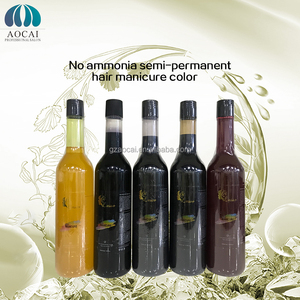 Korea manikur perawatan warna perlindungan UV tahan lama bersinar tidak ada kerusakan Protein Formula Semi permanen - Product Image 4