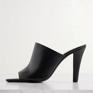 Nouvelles sandales d'été 2026 à talons hauts minimalistes style français pour femme, mules d'extérieur - Product Image 2