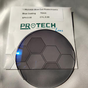 Ofrezca una muestra Corte azul <span class=keywords><strong>de</strong></span> alta calidad Venta al por mayor 1,56 <span class=keywords><strong>Lentes</strong></span> ópticas fotocromáticas - Product Image 3