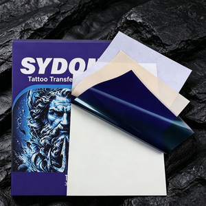 Papier de transfert pour tatouage Yuanyun A4 210x297mm, lot de quatre feuilles, transparent, anti-bavures, pour artistes tatoueurs - Product Image 5