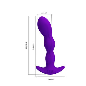 Vibrador Anal Pretty Love de 12 Velocidades, Potente Vibrador de Tapón Anal, Masajeador de Próstata Masculino, Juguete Sexual para el Punto G Femenino y el Ano - Product Image 5