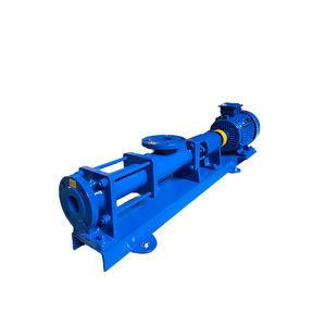 Pompe à vis simple LONGBIAO pour additifs <span class=keywords><strong>PAC</strong></span>/<span class=keywords><strong>PAM</strong></span>, retour de boues, en fonte, arbre en acier inoxydable, à vitesse variable par conversion de fréquence, type G - Product Image 1