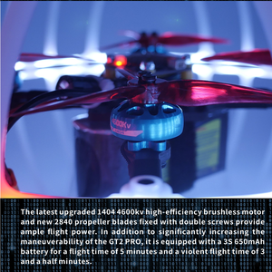 Stema Racing prosumer Carbon fibre điều khiển từ xa Drone với sở thích phong cách máy ảnh & Dual LED Đèn nền bay chức năng - Product Image 3