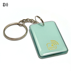 Thời tiết tùy chỉnh Hologram Logo Epoxy <span class=keywords><strong>keyfob</strong></span> ntag213 RFID Keychain NFC Epoxy tag - Product Image 4