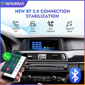 NaviHua Radio de Coche Android de 10.25 Pulgadas para BMW Serie 5 F10 NBT CIC, Sistema Multimedia con Carplay, Navegación, Actualización de Monitor - Product Image 6