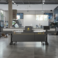 Pabrik Sumber Printer UV Flatbed Osnuo 2513 UV Flatbed Imprimante untuk Mencetak Kaca, Akrilik, Kayu, Plastik, Keramik, Lembaran PVC