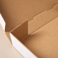 Boîtes à Pizza en Papier Ondulé Gaufré Blanc de Qualité Supérieure Personnalisables pour Pizzas Faites Maison