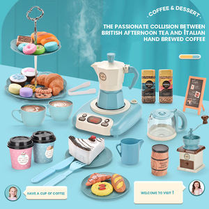 Ensemble de 52 jouets de café pour enfants avec lumières, sons et fonction de pulvérisation, jeu de rôle éducatif, cadeau pour garçons et filles - Product Image 3