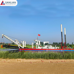 小型柴油切割机吸力喷射挖泥船小型采砂疏浚船待售 - Product Image 5