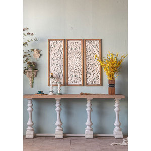 Shabby Chic décoration de maison meubles en bois haut Long Console étroite Table couloir entrée coin Table d'appoint chambre salon