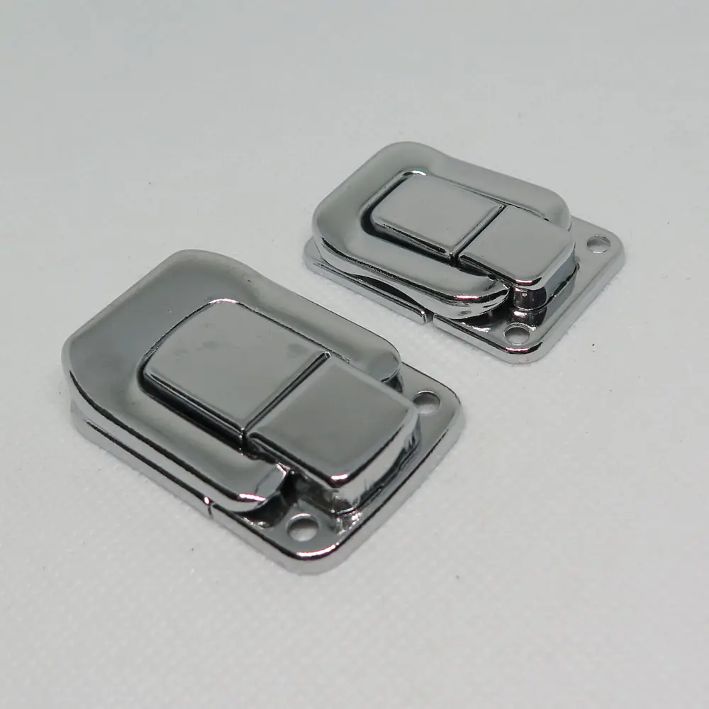Buckle for Hard Plastic Display Gift Case Jewelry Tool Lock Metal Clasp for Wooden Box
