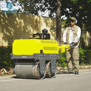 ราคาเครื่องบดอัดแอสฟัลต์แบบเดินตามสำหรับงานถนนจากโรงงาน OEM - Product Image 1