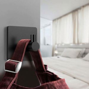 WEKIS Hollow Strong Brushed Stainless Steel Eco-Friendly Waterproof Multifunctional Traceless Adhesive Wall Mount <b>Kitchen</b> <b>Hook</b> - Product Image 6