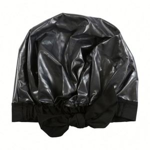 Gorros de Ducha de Satén Grandes, Reutilizables, Impermeables, de Doble Capa, Hechos a Mano y Personalizados para Mujer, con Lazos, para Todo Tipo de Cabello, Regalos - Product Image 2