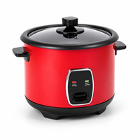 Cuiseur à riz électrique intelligent 0,6L-2,8L avec cuve intérieure antiadhésive à double revêtement et spatule, idéal pour la maison et l'hôtellerie