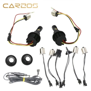 New LED tín hiệu lần lượt ban ngày chạy đèn T20 7440 kép màu sắc ban ngày chạy đèn S25 1156 tín hiệu lần lượt dẫn xe đèn - Product Image 1