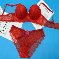 1,5 Dollar Modell CG170 Frauen 2 Stück Hot Images Transparent Cute Fancy Frau BH Höschen Set Unterwäsche Foto für Dame