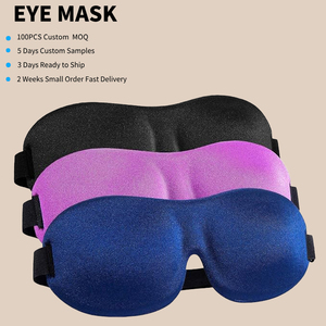 Masque de sommeil 3D fabriqué en usine – Améliorations fonctionnelles disponibles – MOQ 100 unités et service d'échantillons rapide - Product Image 1