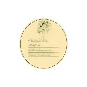 Bálsamo de Masaje Vegano Hecho a Mano en Bali - Hierba Limón en Latas de Aluminio Reciclables - Product Image 1