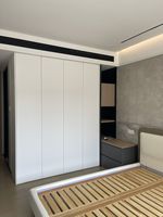 Armoire de chambre/salon modulaire moderne sur mesure avec 2 tiroirs, éclairage LED, grande capacité, meubles pour la maison